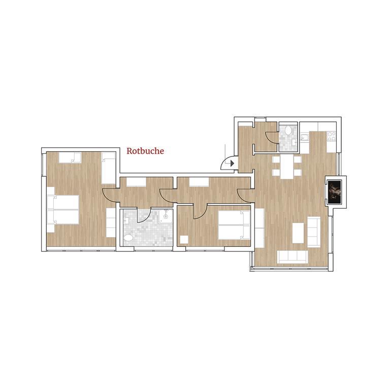 Der Buchenhof Apartment Braunlage Exterior foto